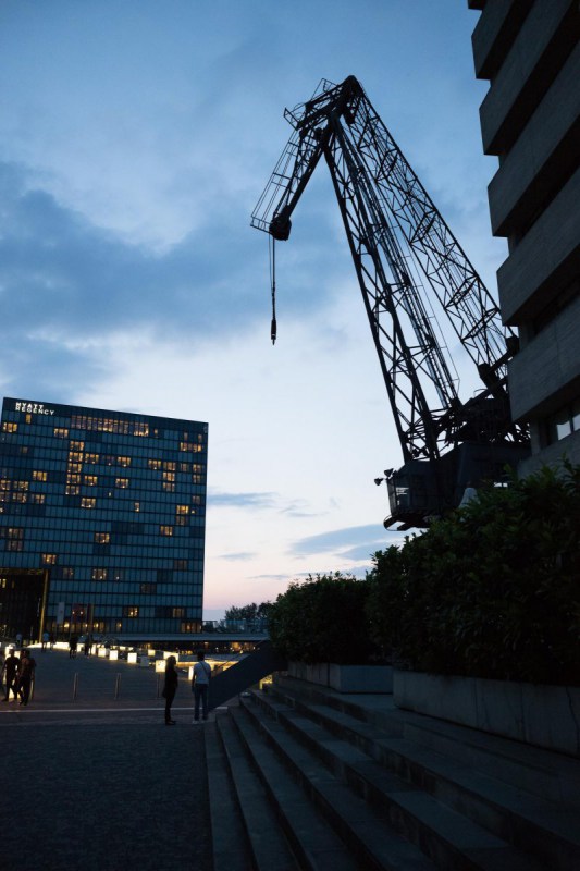 Medienhafen Silhouette